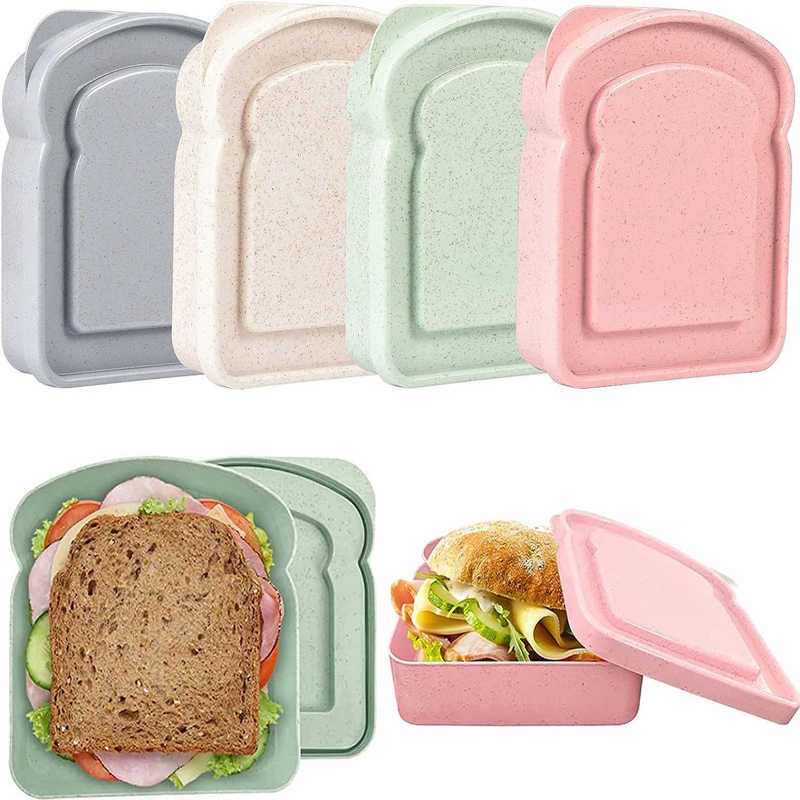Food Storage Underground - Sandwich Containers Lunch Box Toast Storage