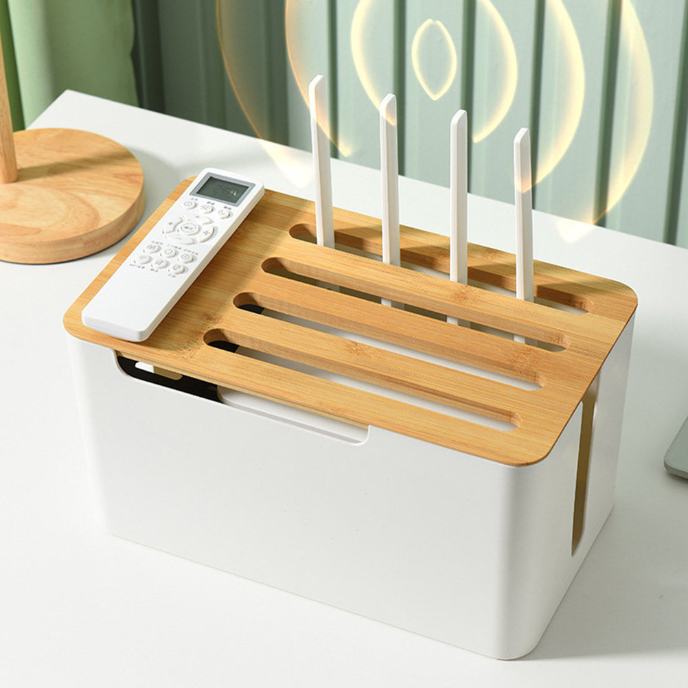 Food Storage Management - Sturdy Cable Management Box Router Storage