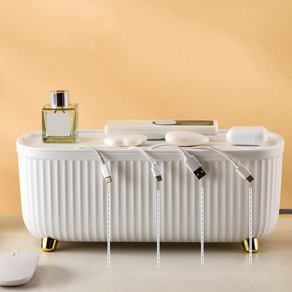 Food Storage Management - Wire Storage Box Household Power Plug