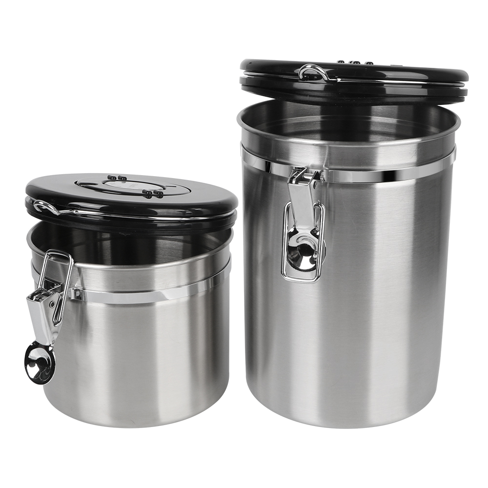 Food Storage Airtight - Storage Canister Coffee Container with co2