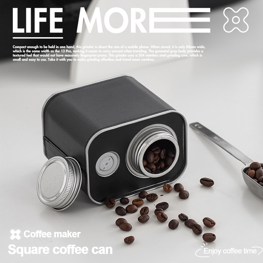 Food Storage Airtight - Coffee Bean Airtight Cans Outdoor Camping
