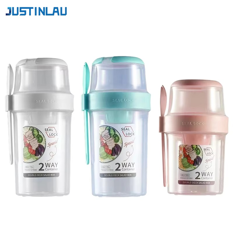 Food Storage Underground - JUSTINLAU Portable Fitness Weight Reducing Salad