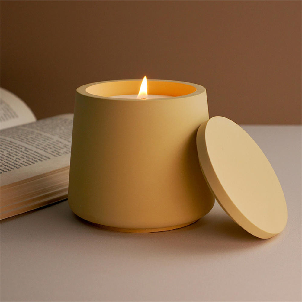Food Storage Underground - Candle Jar Silicone Mold With Lid