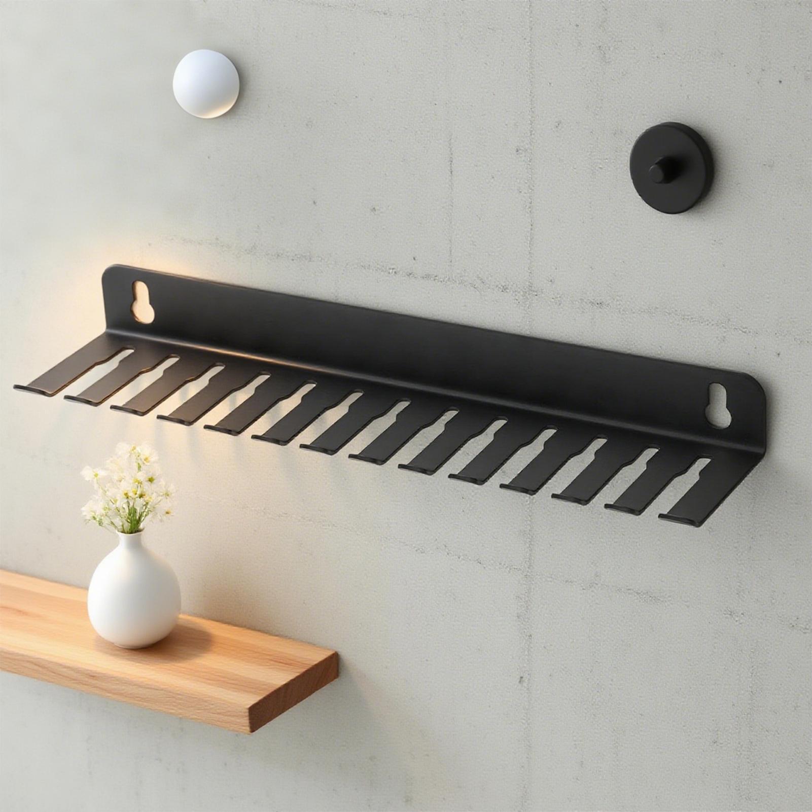 Food Storage Management - Cord Organizer Holder 13 Slots Steel