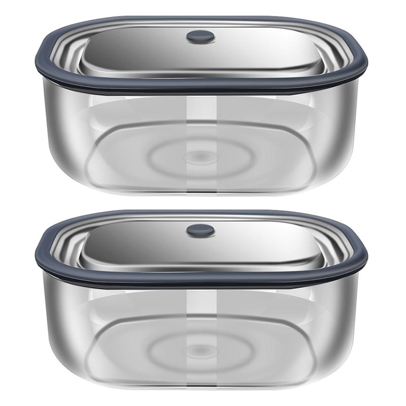 Food Storage Underground - High Borosilicate Glass Rectangle Lunch Box