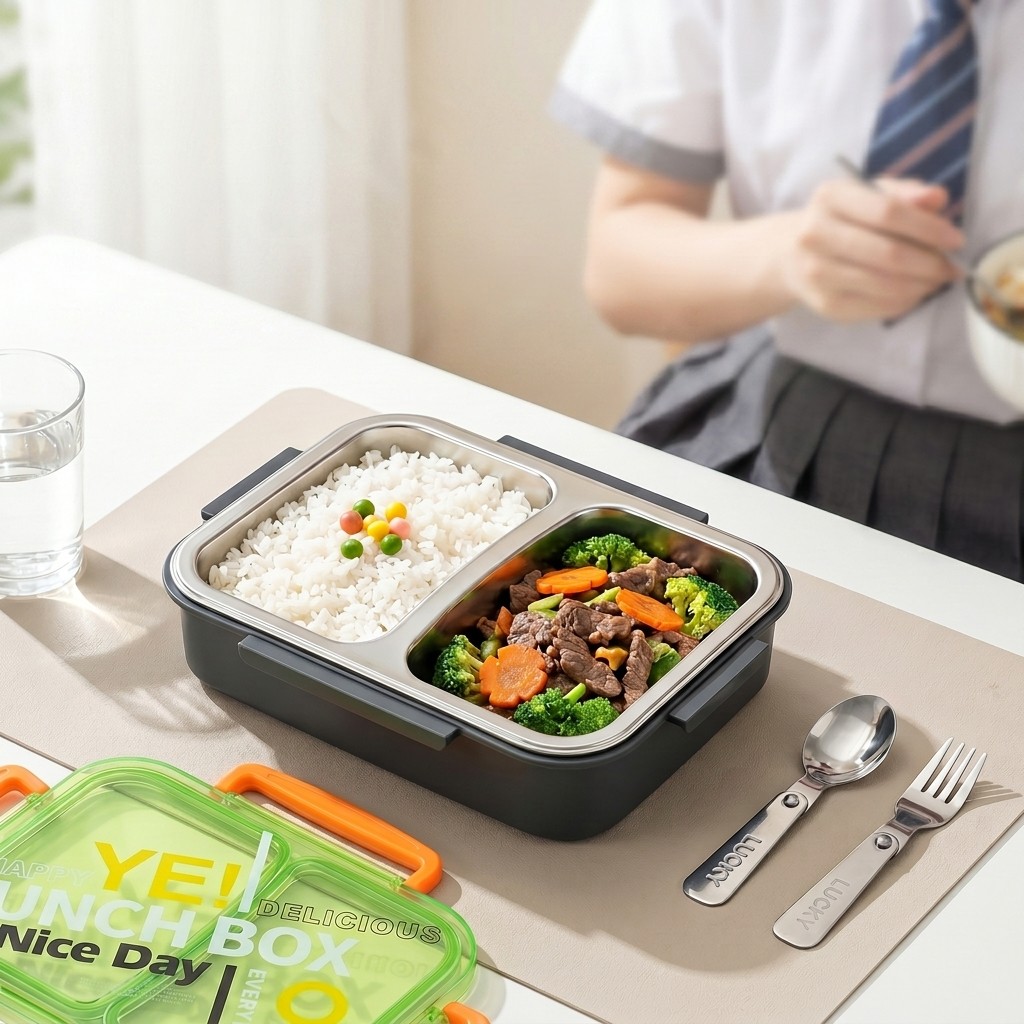 Food Storage Underground - Microwavable 304 Stainless Steel Bento Lunch