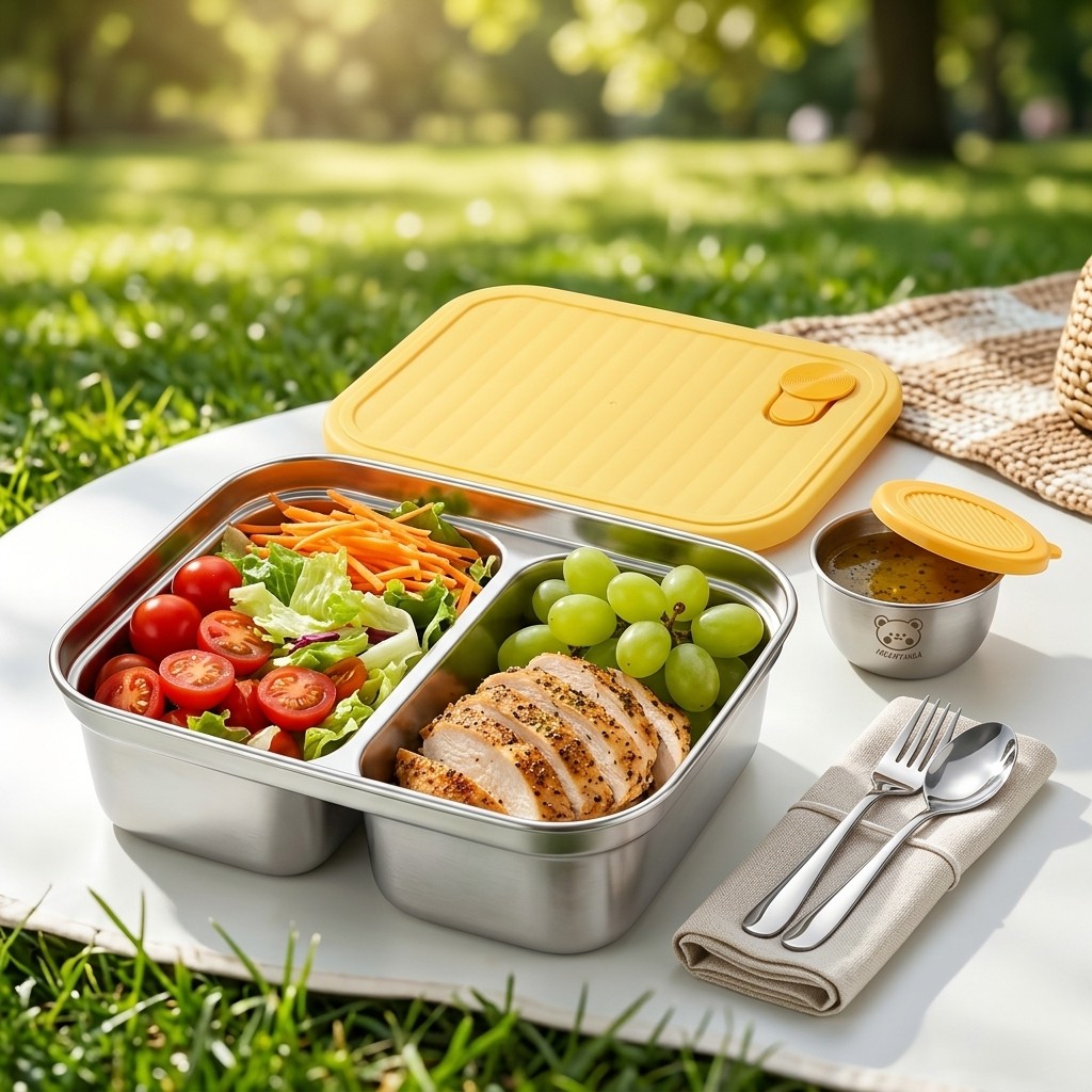 Food Storage Underground - 304 Stainless Steel Lunch Container Portable