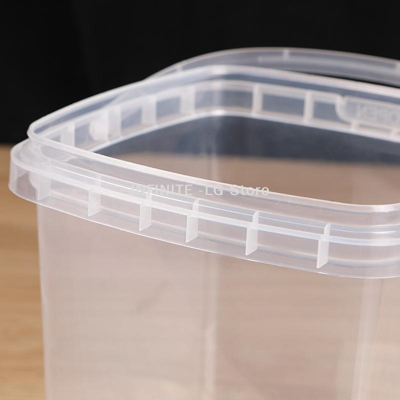 10pcs Plastic 500/1000 ML Buck - огляд і ціна Food Storage With Lids