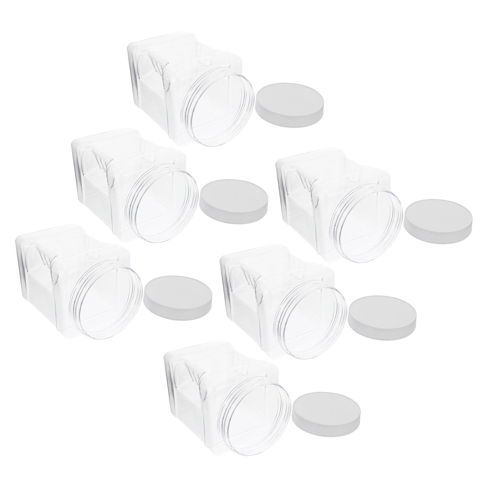 6Pcs Transparent Storage Jars  - огляд і ціна Food Storage Airtight