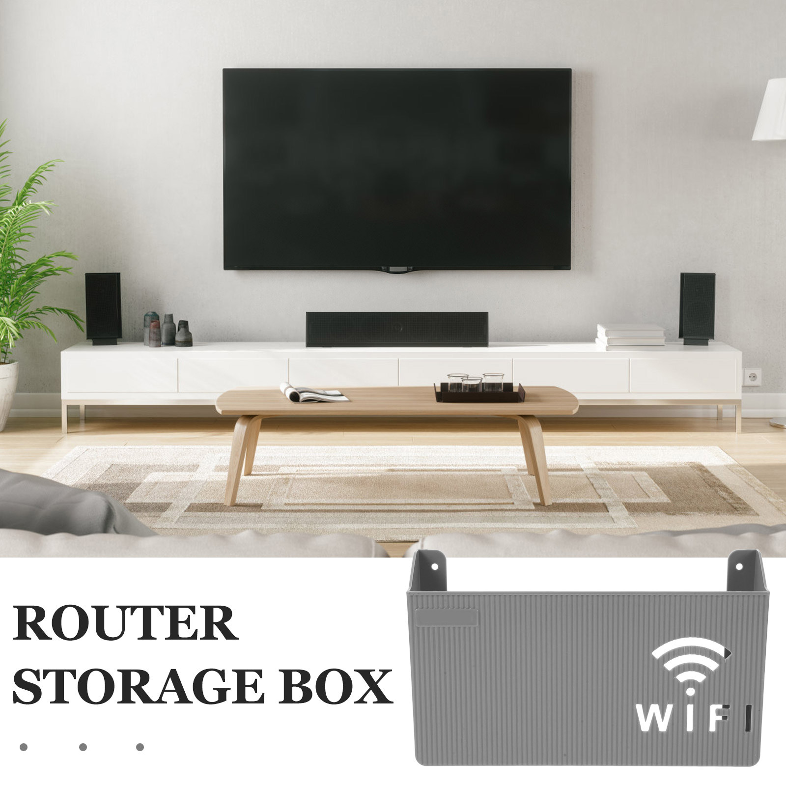 Wall Mounted Router Storage Bo - огляд і ціна Food Storage Management