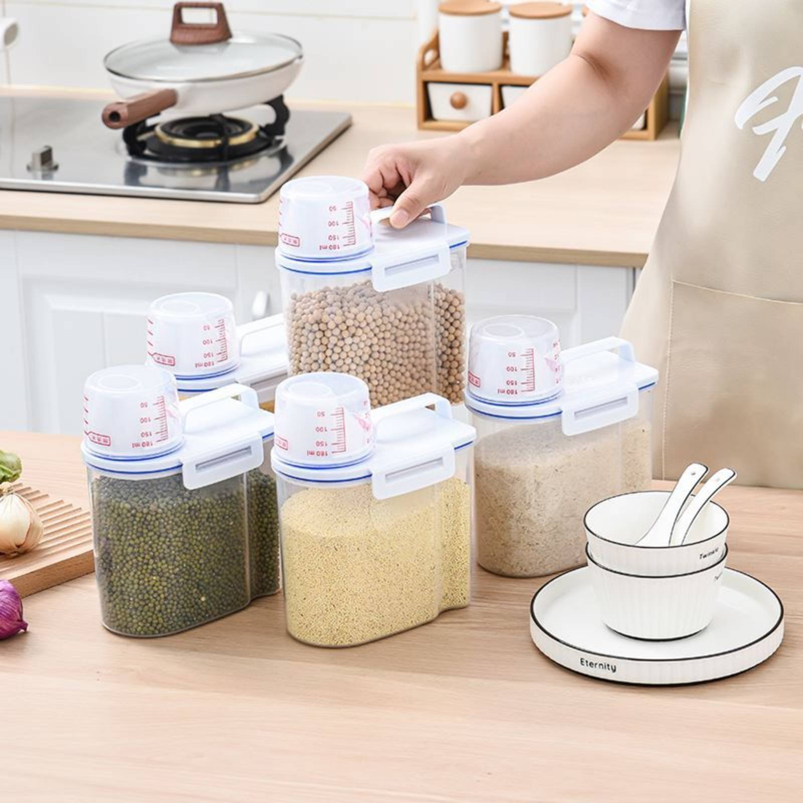 Rice Storage Container Safe Ri - огляд і ціна Food Storage And Organizer