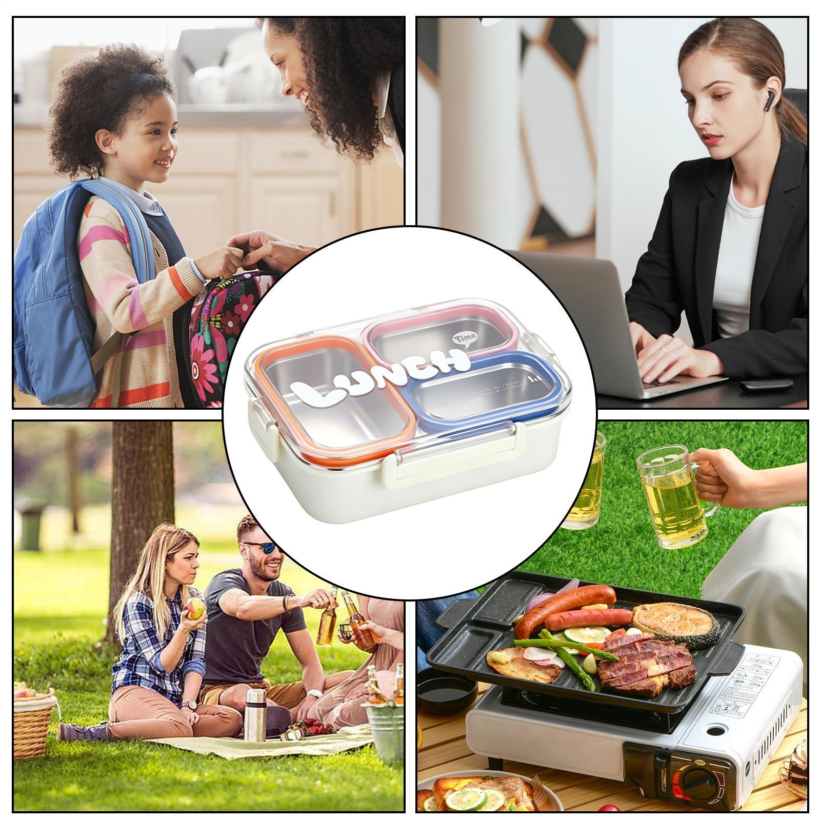Stainless Steel Lunch Box Scho - огляд і ціна Food Storage 30 Years