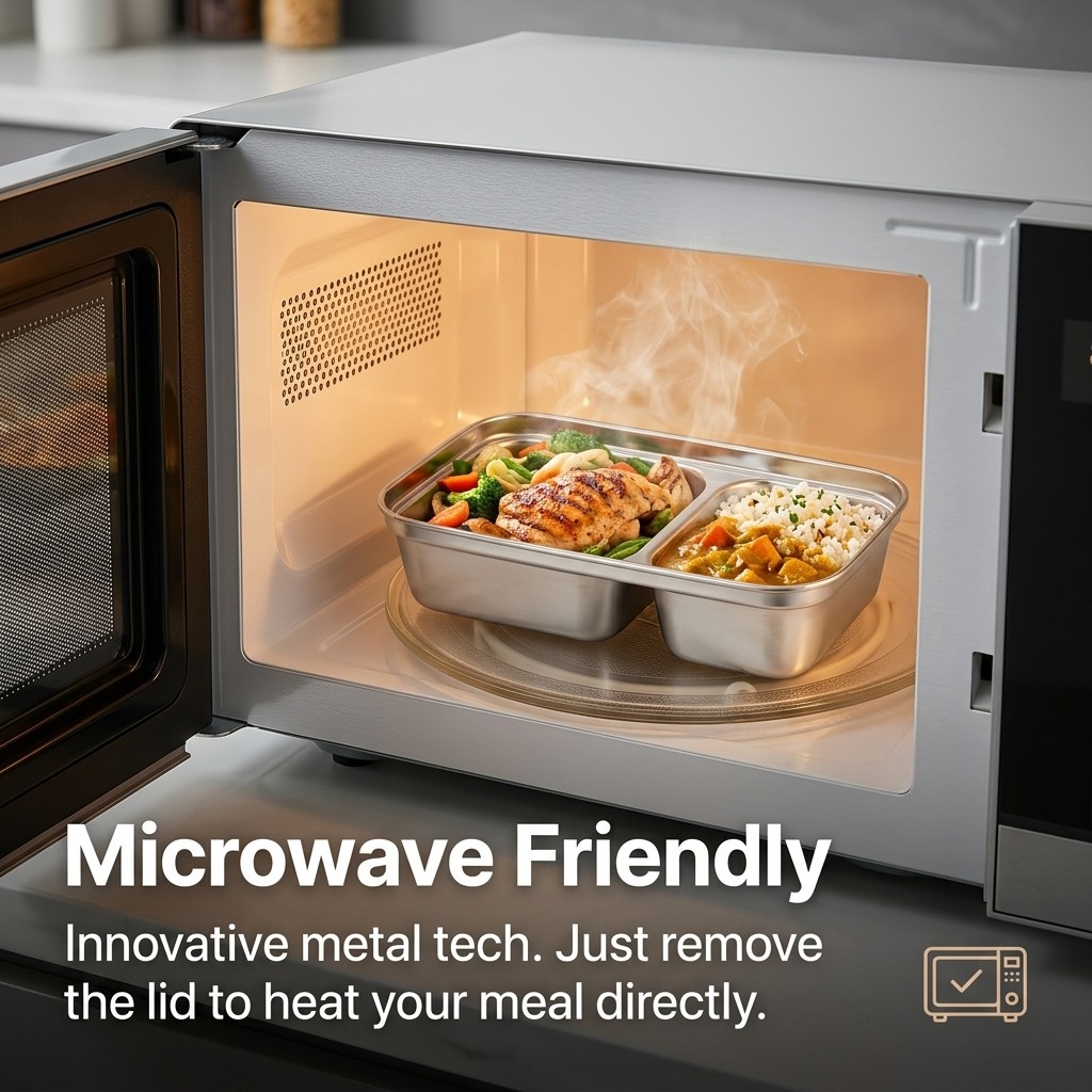 Microwave Safe 304 Stainless S - огляд і ціна Food Storage 30 Years