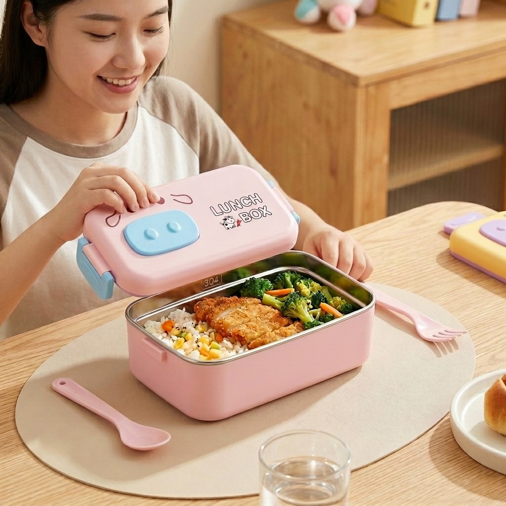 304 Stainless Steel Bento Box  - огляд і ціна Food Storage Underground