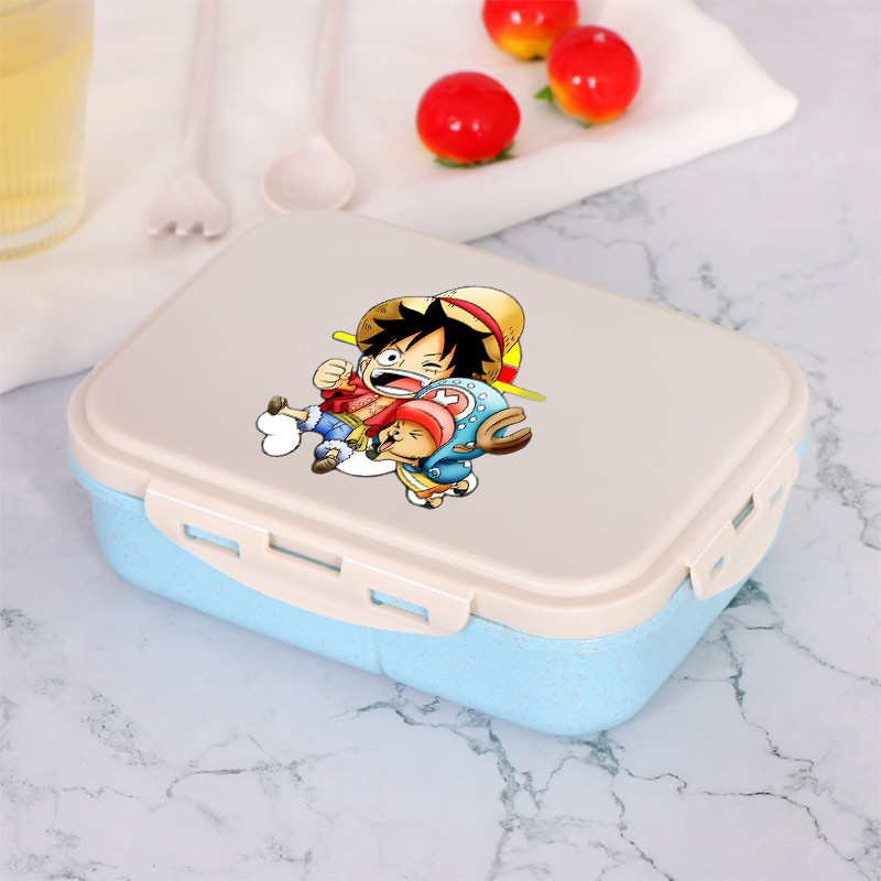 One Piece Boy Girl Bento Lunch - огляд і ціна Food Storage And Organizer