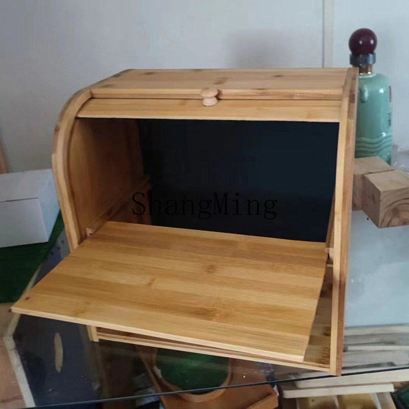 SM Household Bamboo Bread Stor - огляд і ціна Food Storage Rack For Kitchen