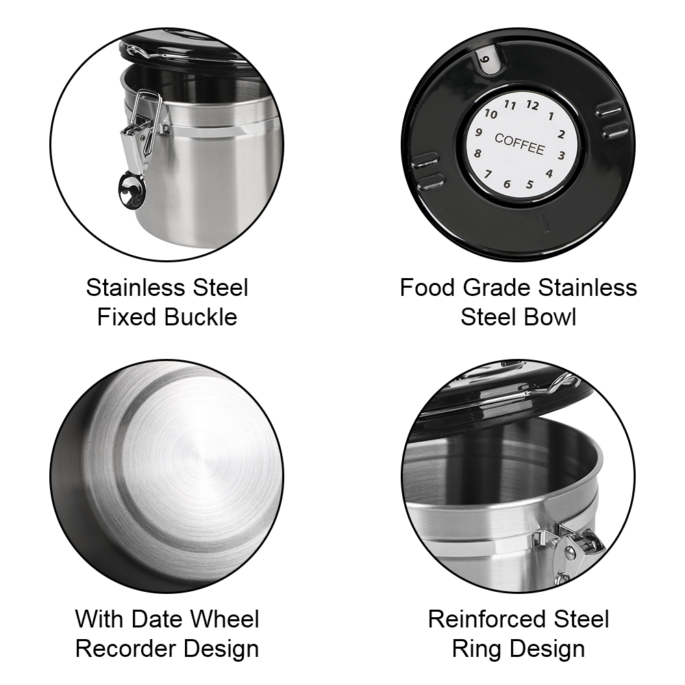 Storage Canister Coffee Contai - огляд і ціна Food Storage Airtight