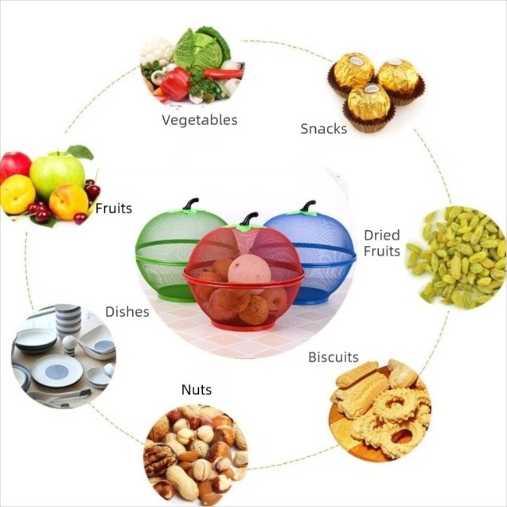 with Mesh Cover Metal Fruit Ba - огляд і ціна Food Storage Net