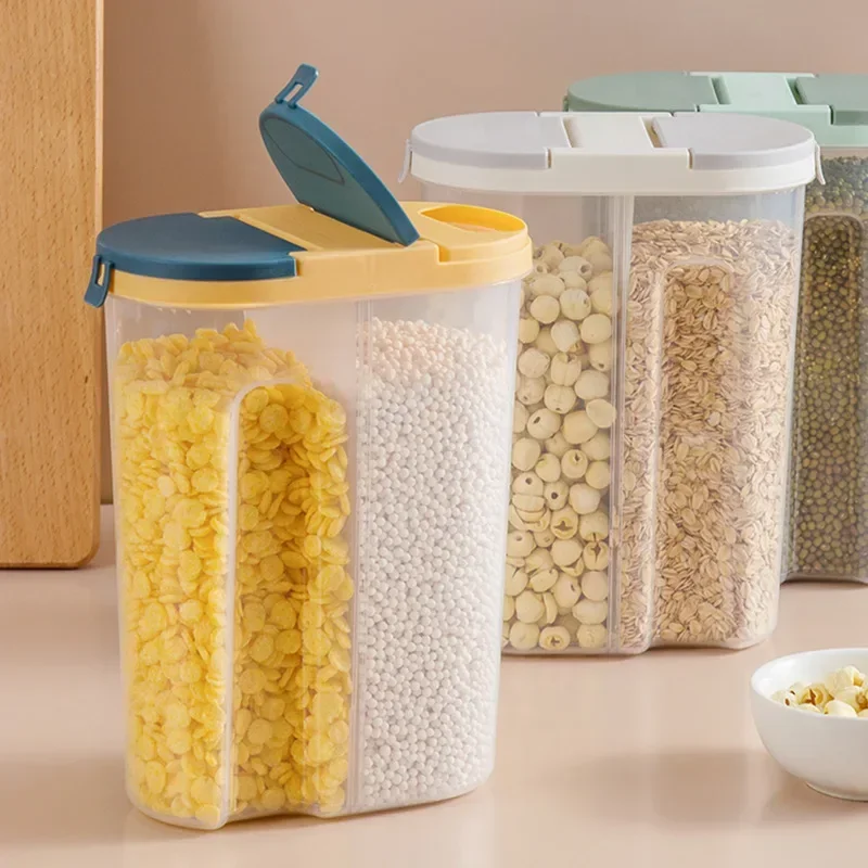 M/L Double Grid Cereals Jar Pl - огляд і ціна Food Storage Lidl