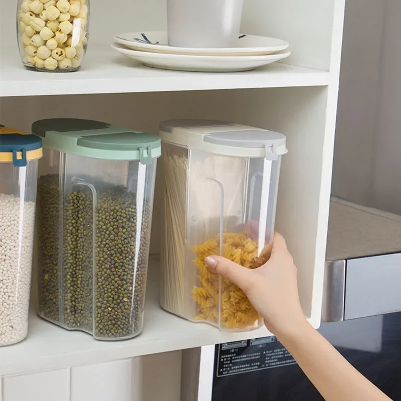 M/L Double Grid Cereals Jar Pl - огляд і ціна Food Storage Lidl