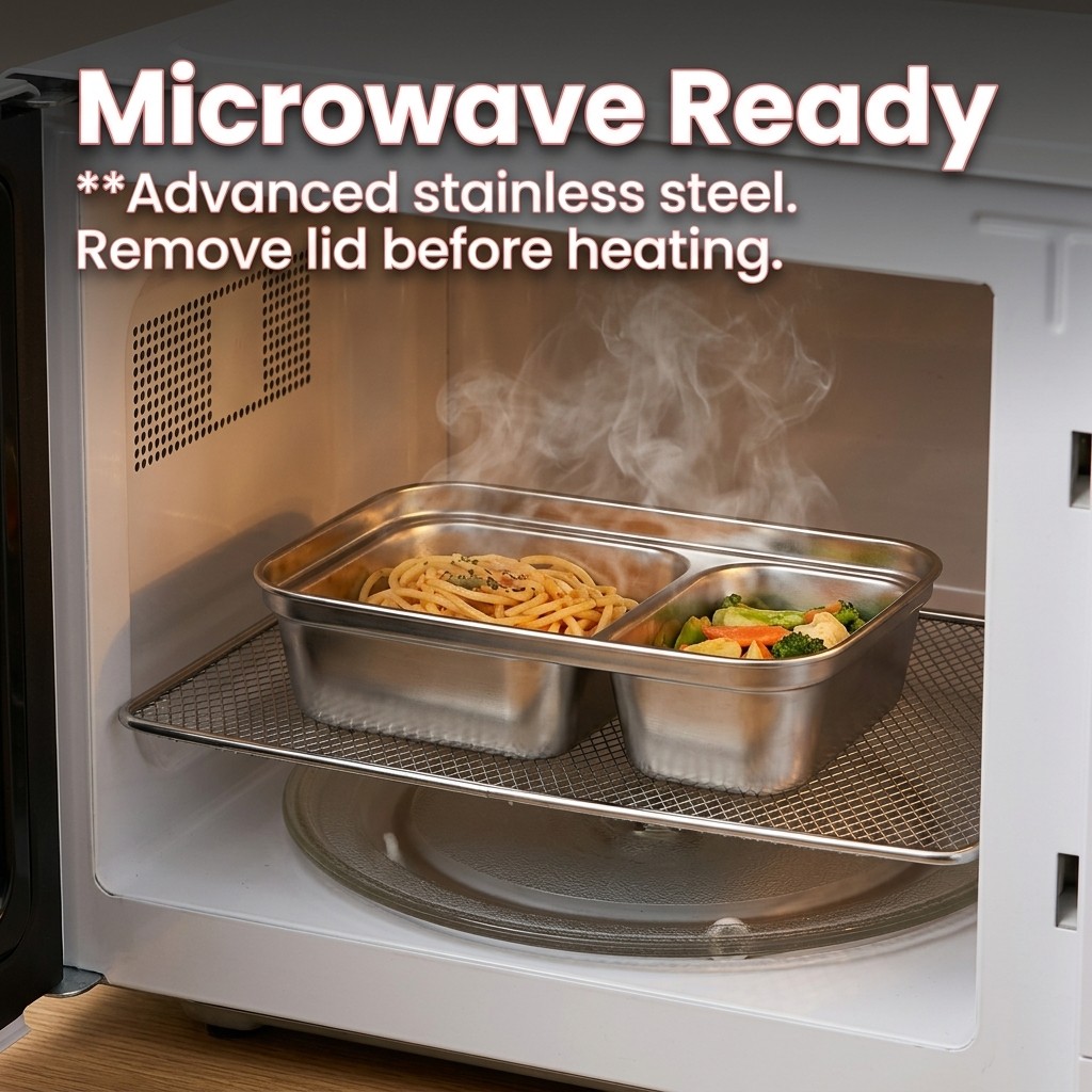 Microwave Safe 304 Stainless S - огляд і ціна Food Storage Underground