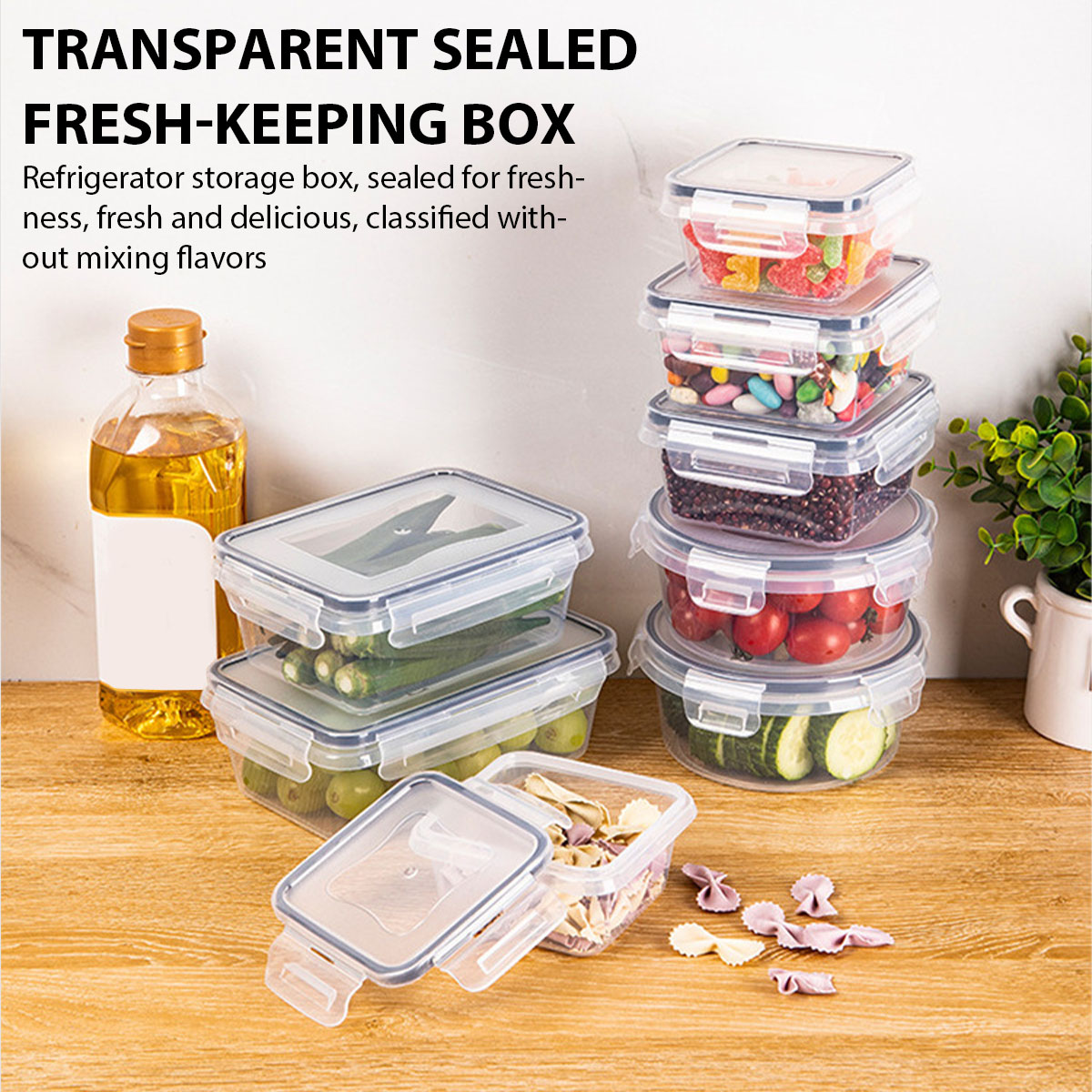 24Pcs/set Food Storage Box Set - огляд і ціна Food Storage Box Set