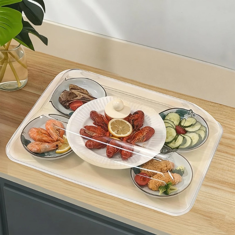 WORTHBUY Reusable Plastic Food - огляд і ціна Food Storage With Lids