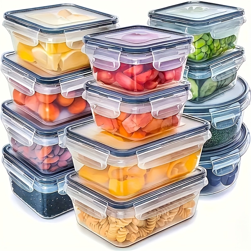 8Pcs Set Includes 4 Containers - огляд і ціна Food Storage Box Set
