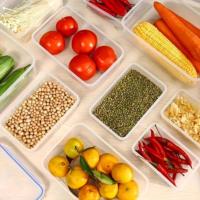 8Pcs Set Includes 4 Containers - огляд і ціна Food Storage Box Set