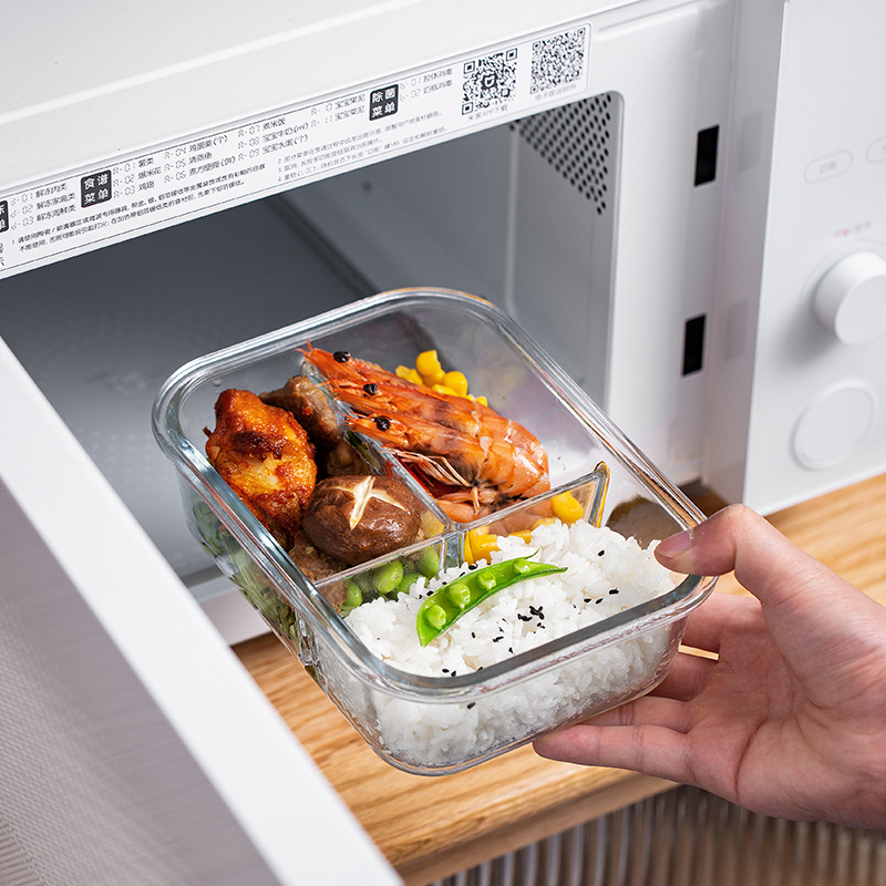 Glass Fresh-Keeping Box high B - огляд і ціна Food Storage Box Set