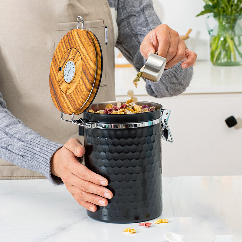 Kitchen Stainless Steel Coffee - огляд і ціна Food Storage Airtight
