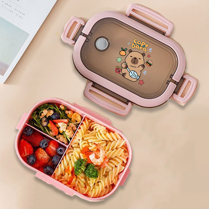 Capybara Bento Lunch Box Anime - огляд і ціна Food Storage In Room