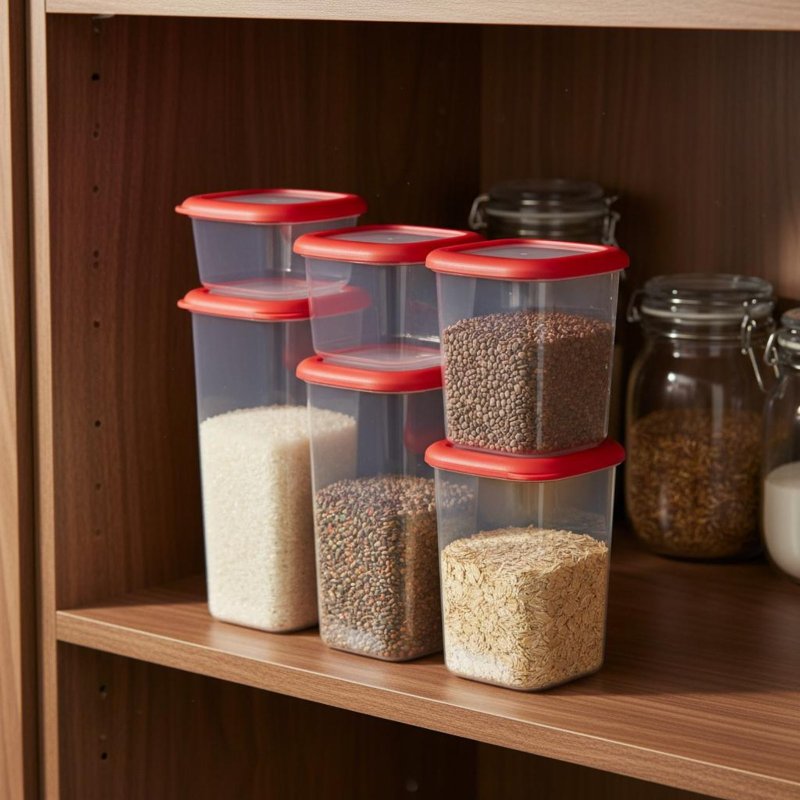 6 Pieces Airtight Food Storage - огляд і ціна Food Storage Airtight