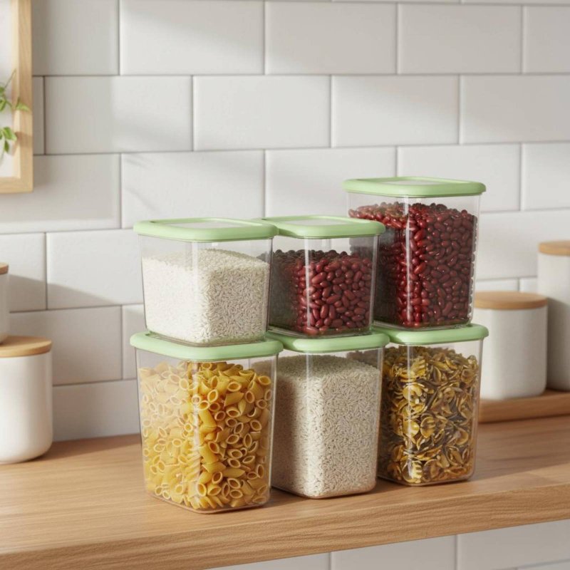 6 Pieces Airtight Food Storage - огляд і ціна Food Storage Airtight