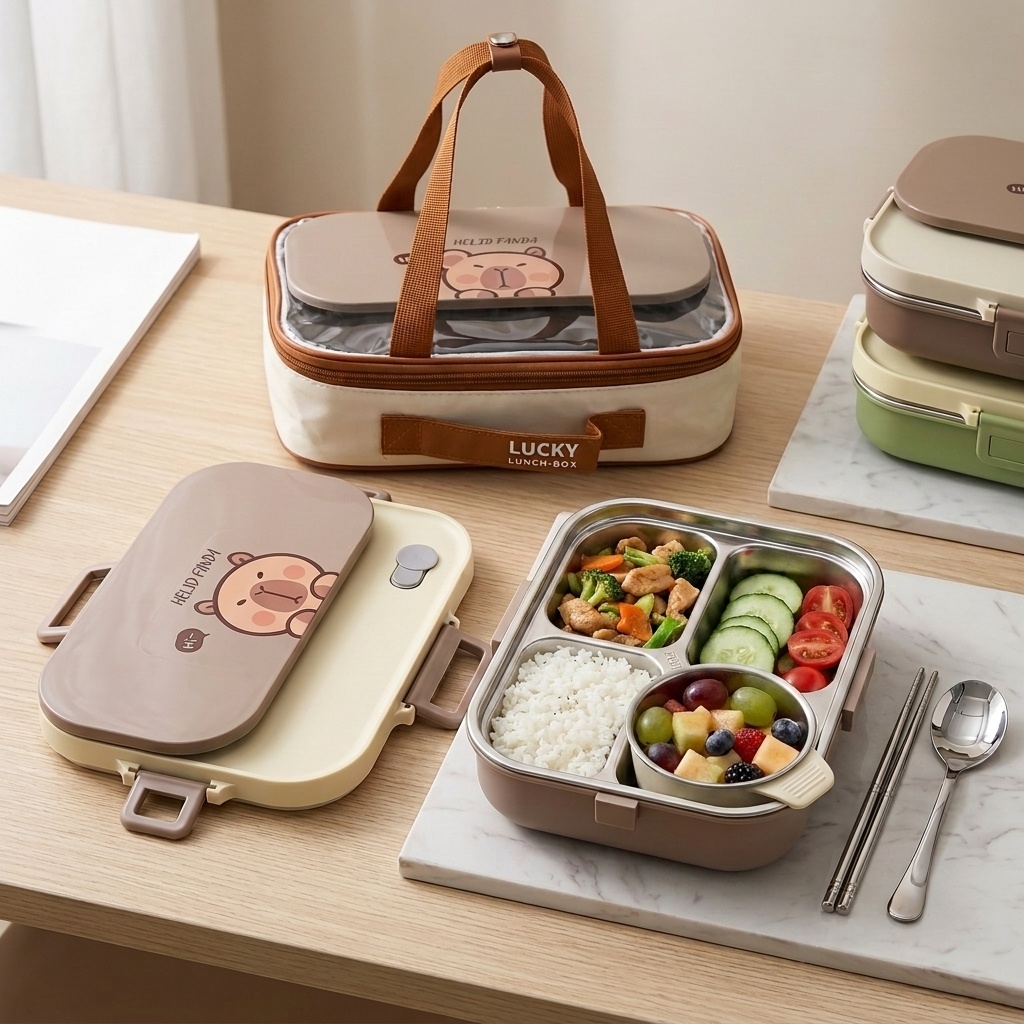 304 Stainless Steel Bento Lunc - огляд і ціна Food Storage 30 Years