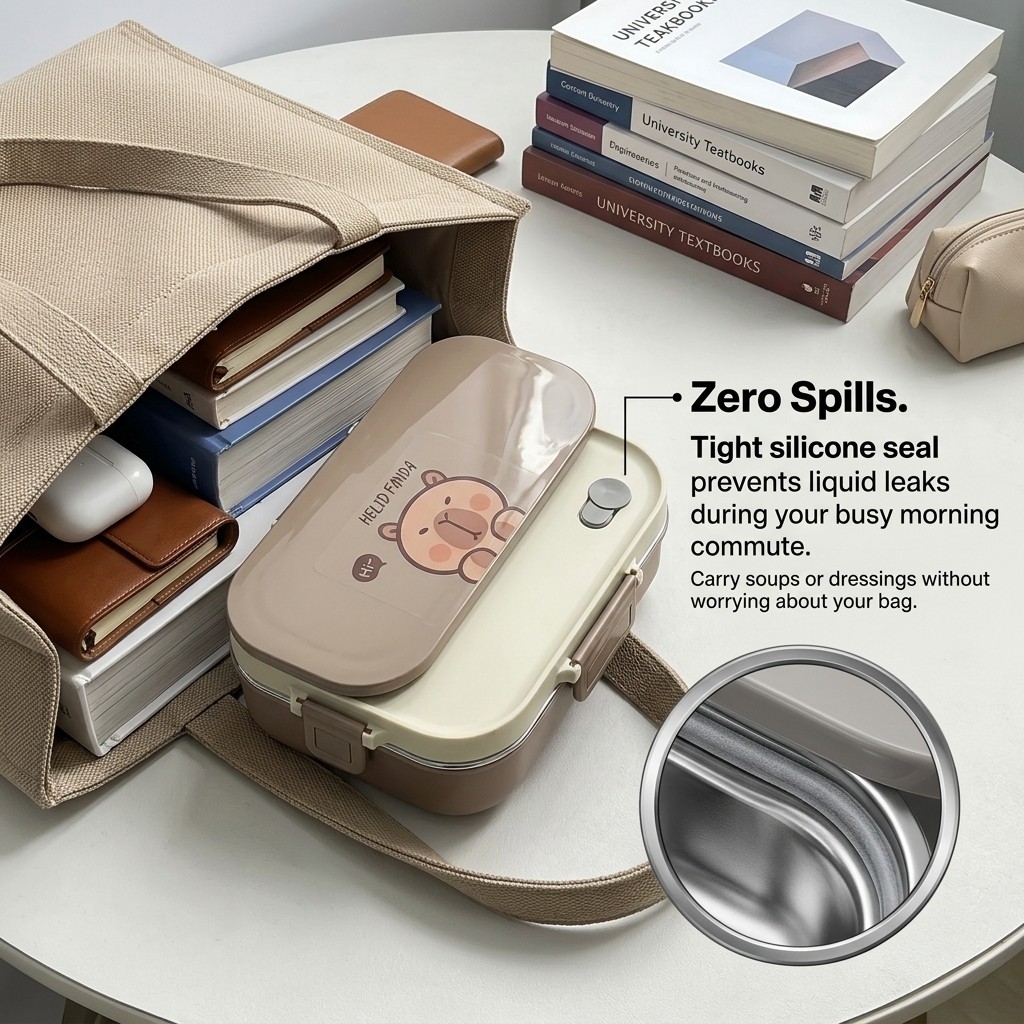 304 Stainless Steel Bento Lunc - огляд і ціна Food Storage 30 Years