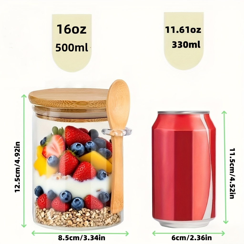 1/2/4/8Pcs Oatmeal Glass Cup S - огляд і ціна Food Storage Lidl