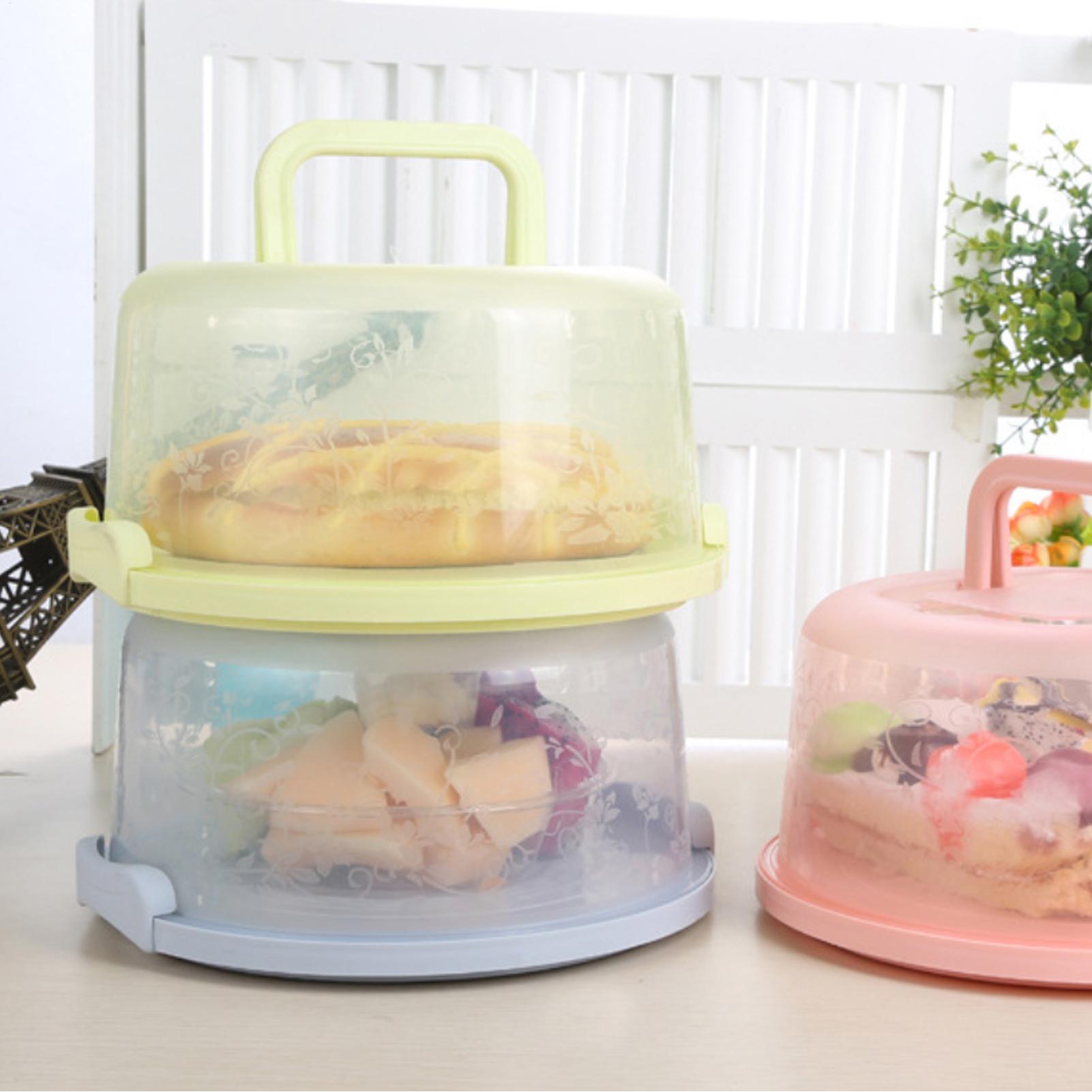 Handheld Cake Carrier Reusable - огляд і ціна Food Storage Airtight