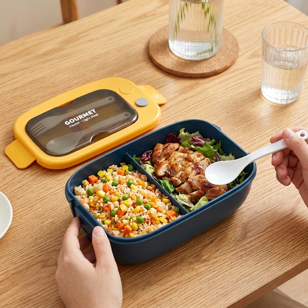 Microwavable Plastic Bento Box - огляд і ціна Food Storage 30 Years