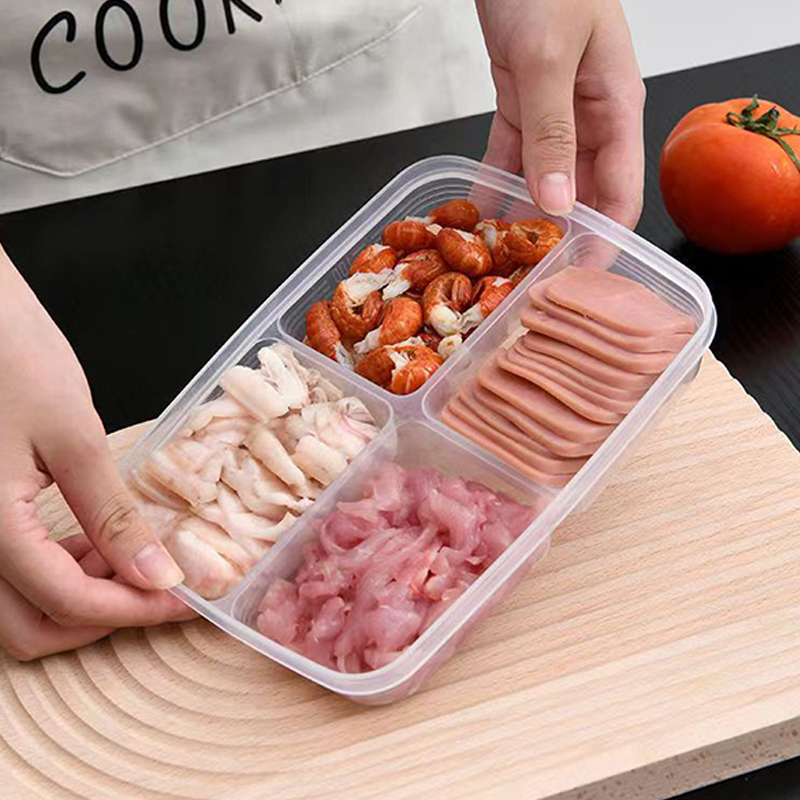 New【4 Grids Plastic Storage Bo - огляд і ціна Food Storage Underground