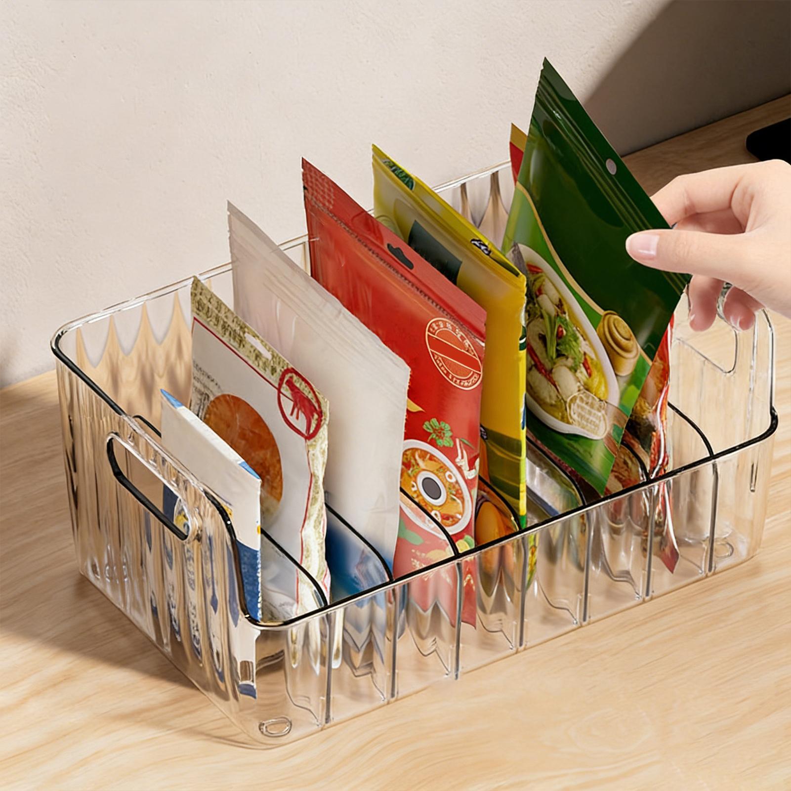 Spices Rack Transparent Divide - огляд і ціна Food Storage Rack For Kitchen