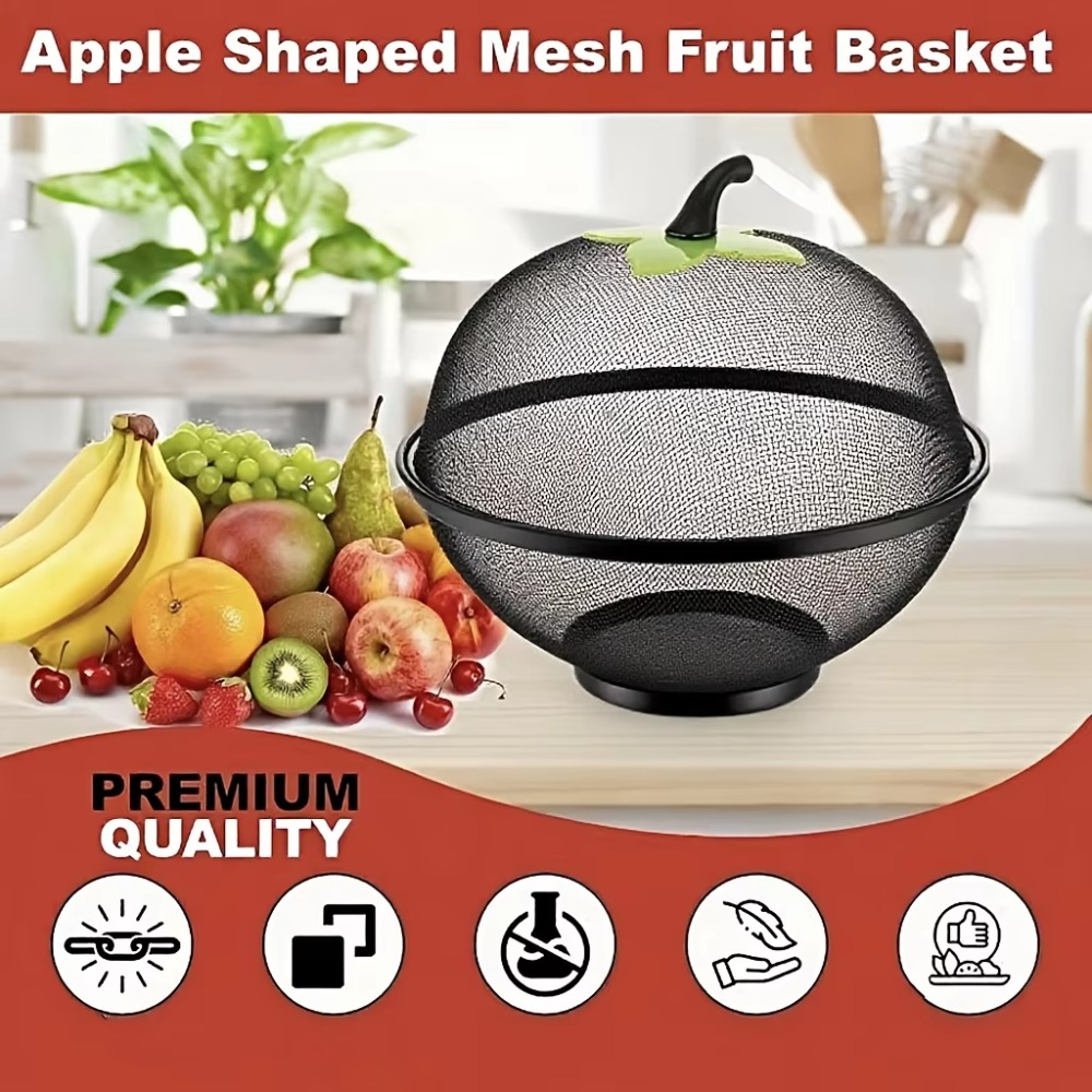 with Mesh Cover Metal Fruit Ba - огляд і ціна Food Storage Net
