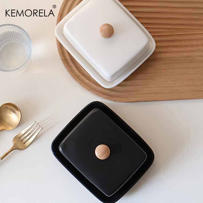 Ceramic Butter Dish with Lid R - огляд і ціна Food Storage Underground