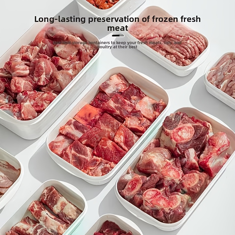 10Pcs Reusable Stackable Food  - огляд і ціна Food Storage Underground