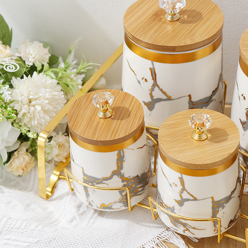 Kitchen Supplies Golden Marble - огляд і ціна Food Storage Rack For Kitchen