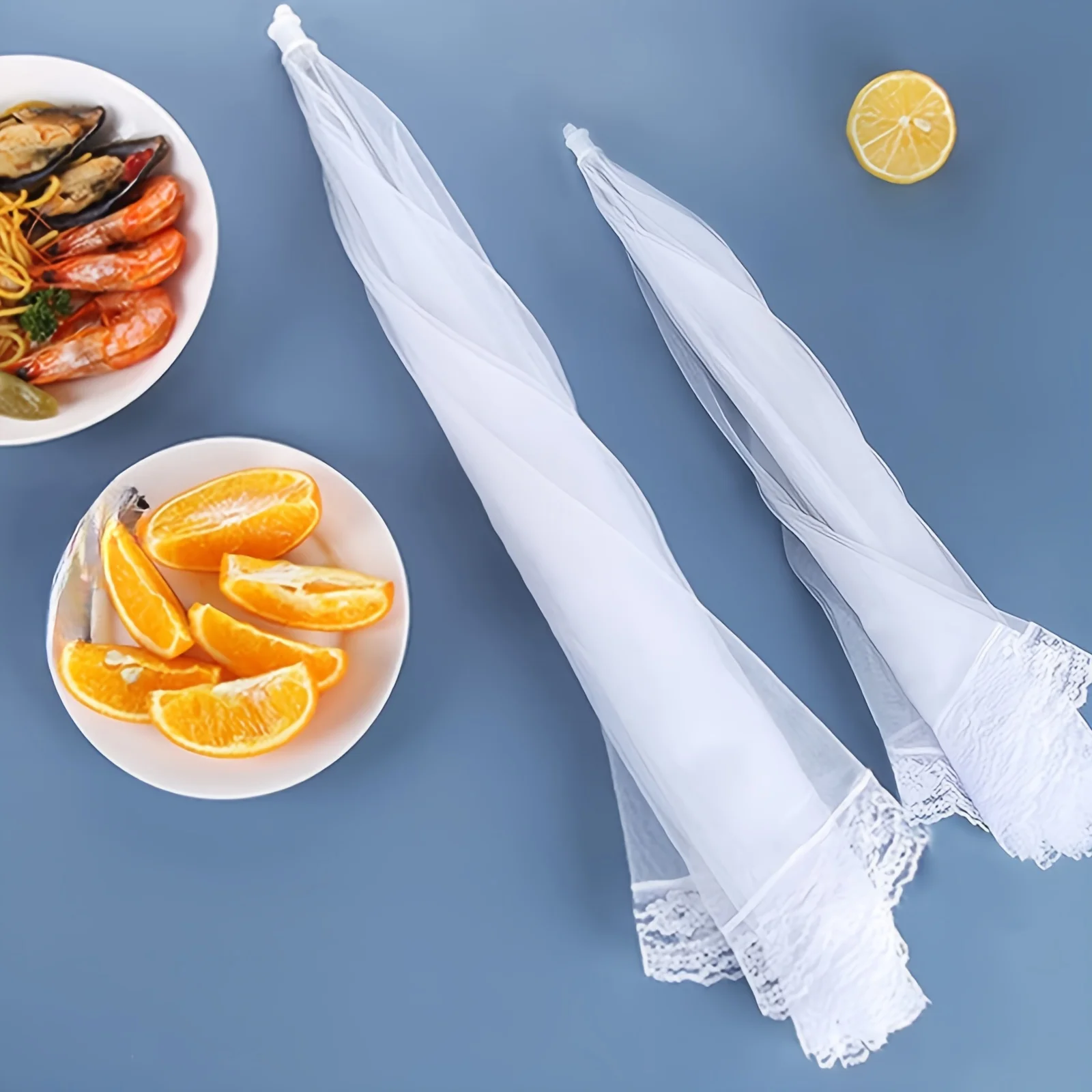 Large pop-up white mesh food c - огляд і ціна Food Storage Net
