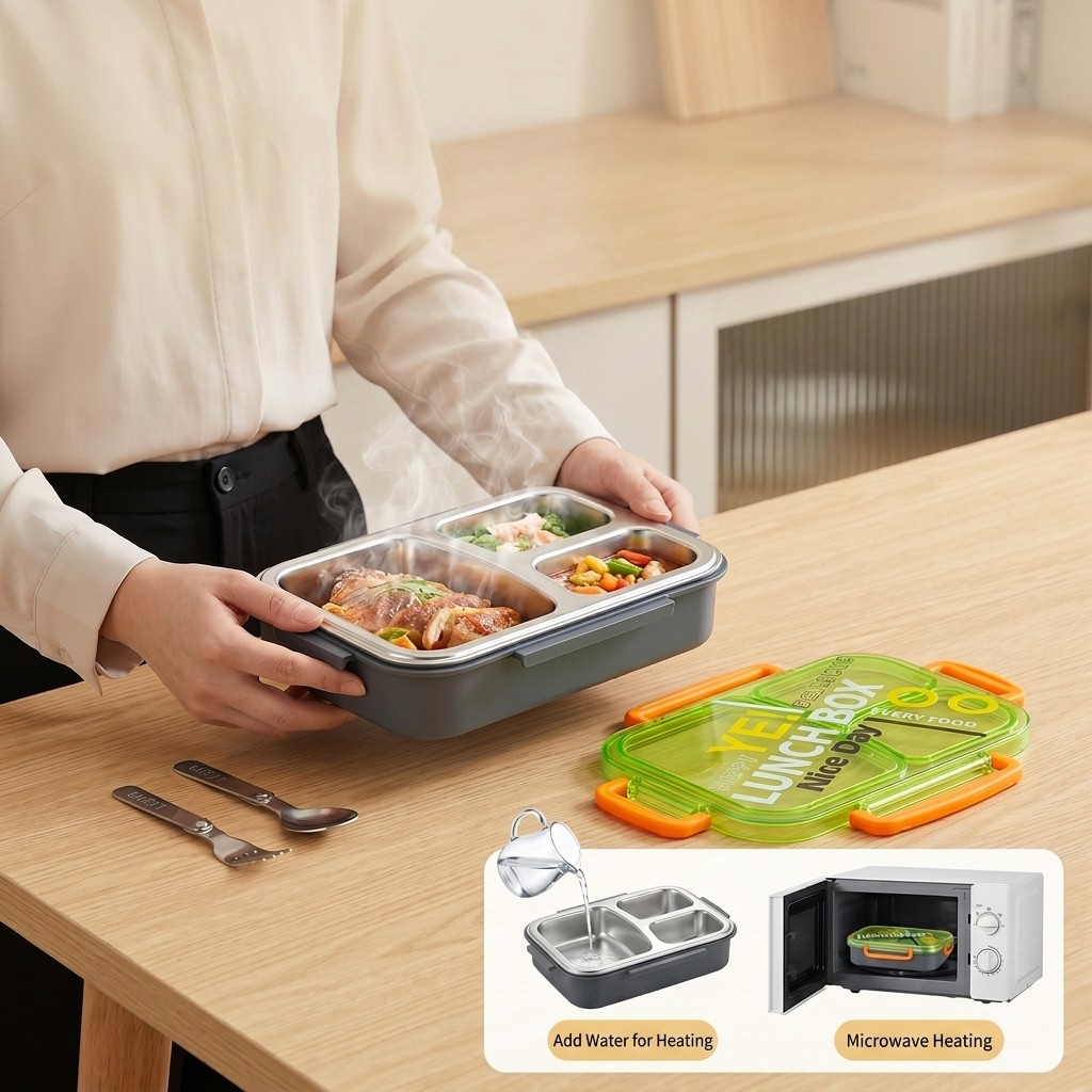 Microwavable 304 Stainless Ste - огляд і ціна Food Storage Underground