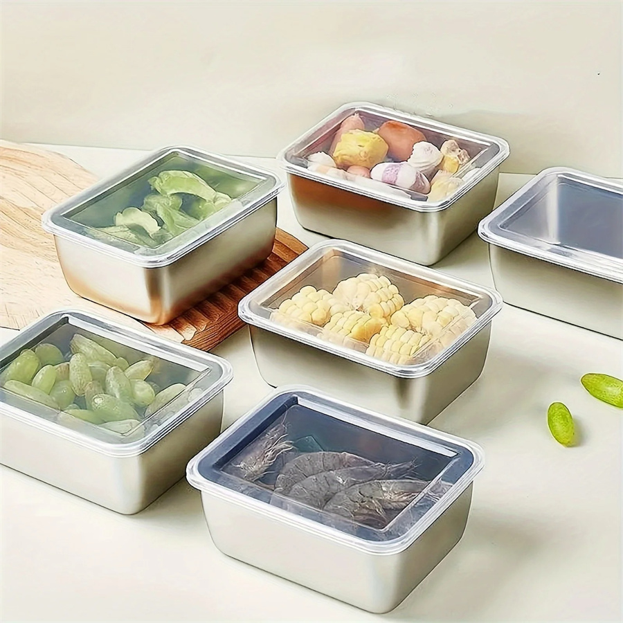 1/3/5pcs Stainless Steel Food  - огляд і ціна Food Storage Underground