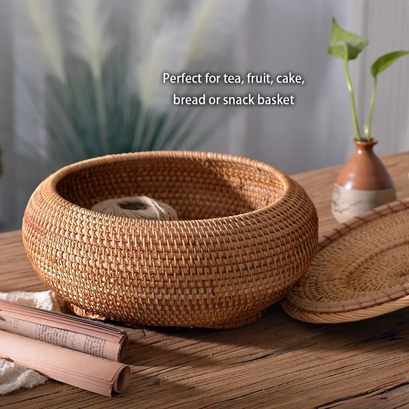 Handwoven Rattan Storage Box W - огляд і ціна Food Storage Underground