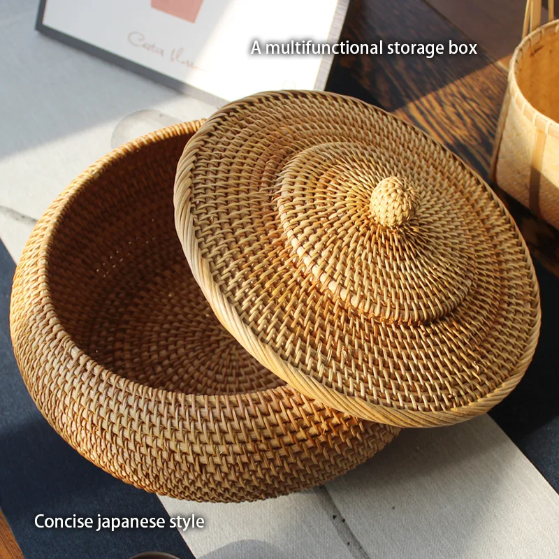 Handwoven Rattan Storage Box W - огляд і ціна Food Storage Underground